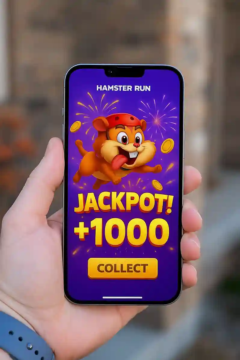 Configuración de apuestas dobles en Hamster Run
